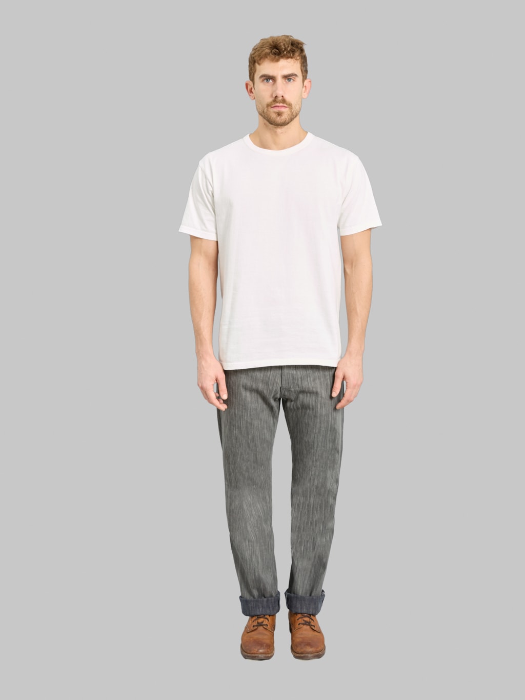 ONI Denim 275 20oz Awa Sumi x Awa Shoai Regular Straight Jeans
