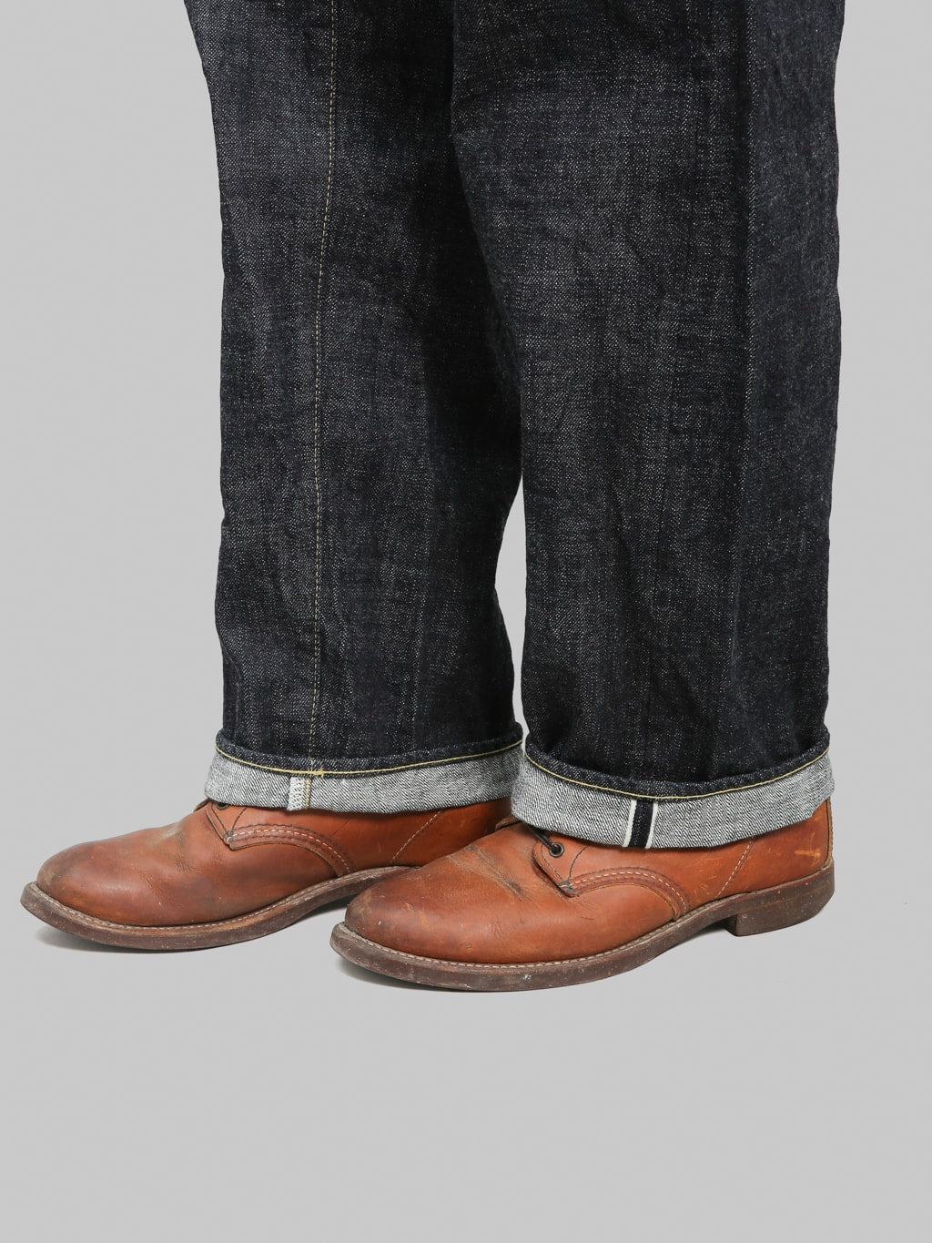ONI Denim 822-LS13.5 13.5oz Long Slub Denim Super Wide Tapered Jeans