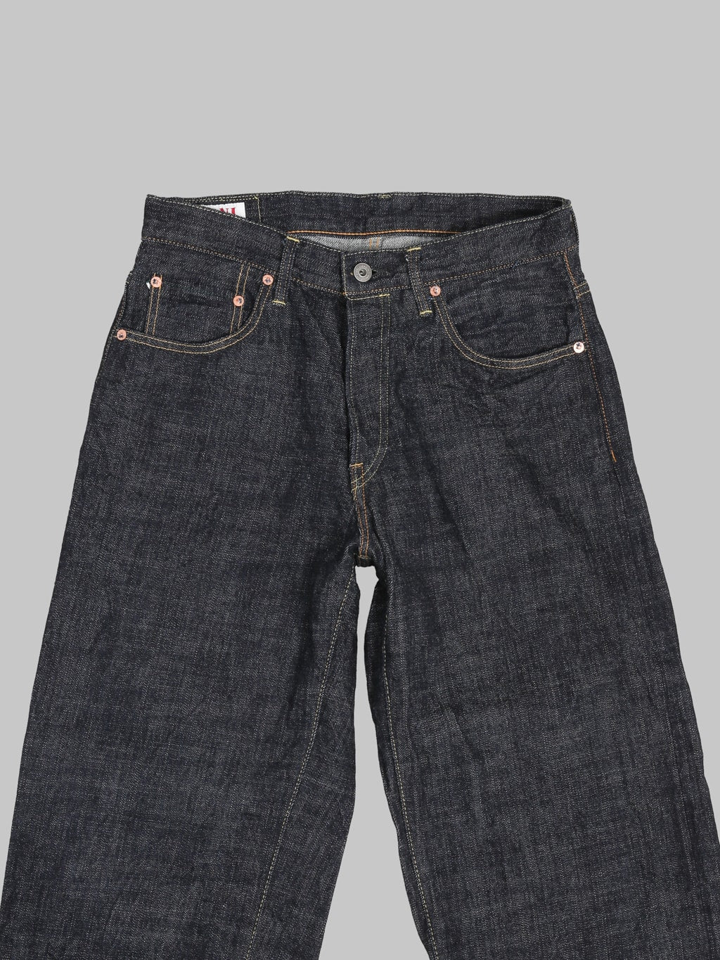 ONI Denim 822-LS13.5 13.5oz Long Slub Denim Super Wide Tapered Jeans