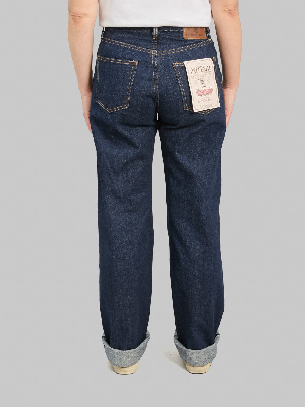 ONI Denim L720-12B "Ladies" 12oz Wide Straight Jeans