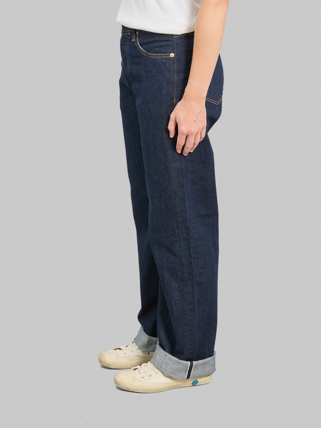 ONI Denim L720-12B "Ladies" 12oz Wide Straight Jeans