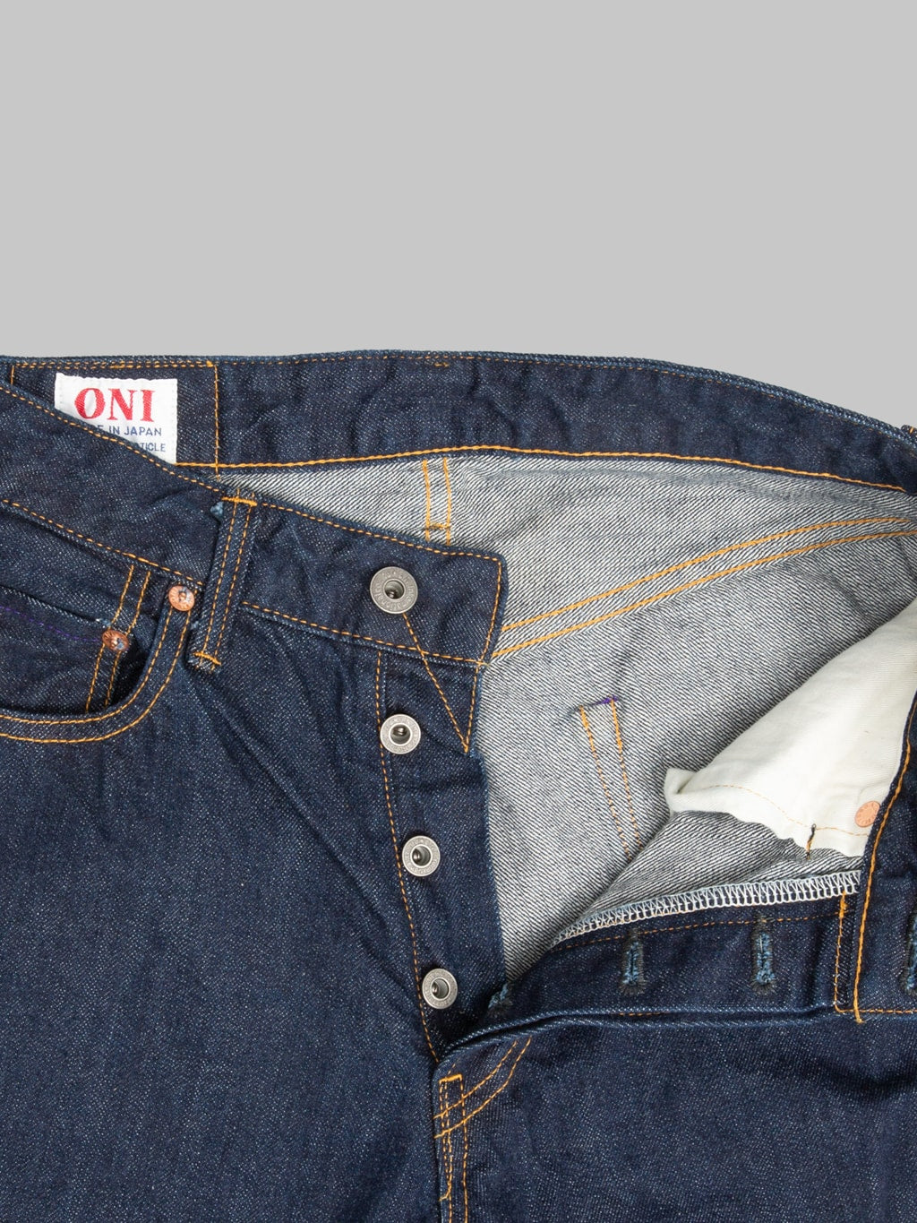 ONI Denim L722-12B "Ladies" 12oz Super Wide Straight Jeans