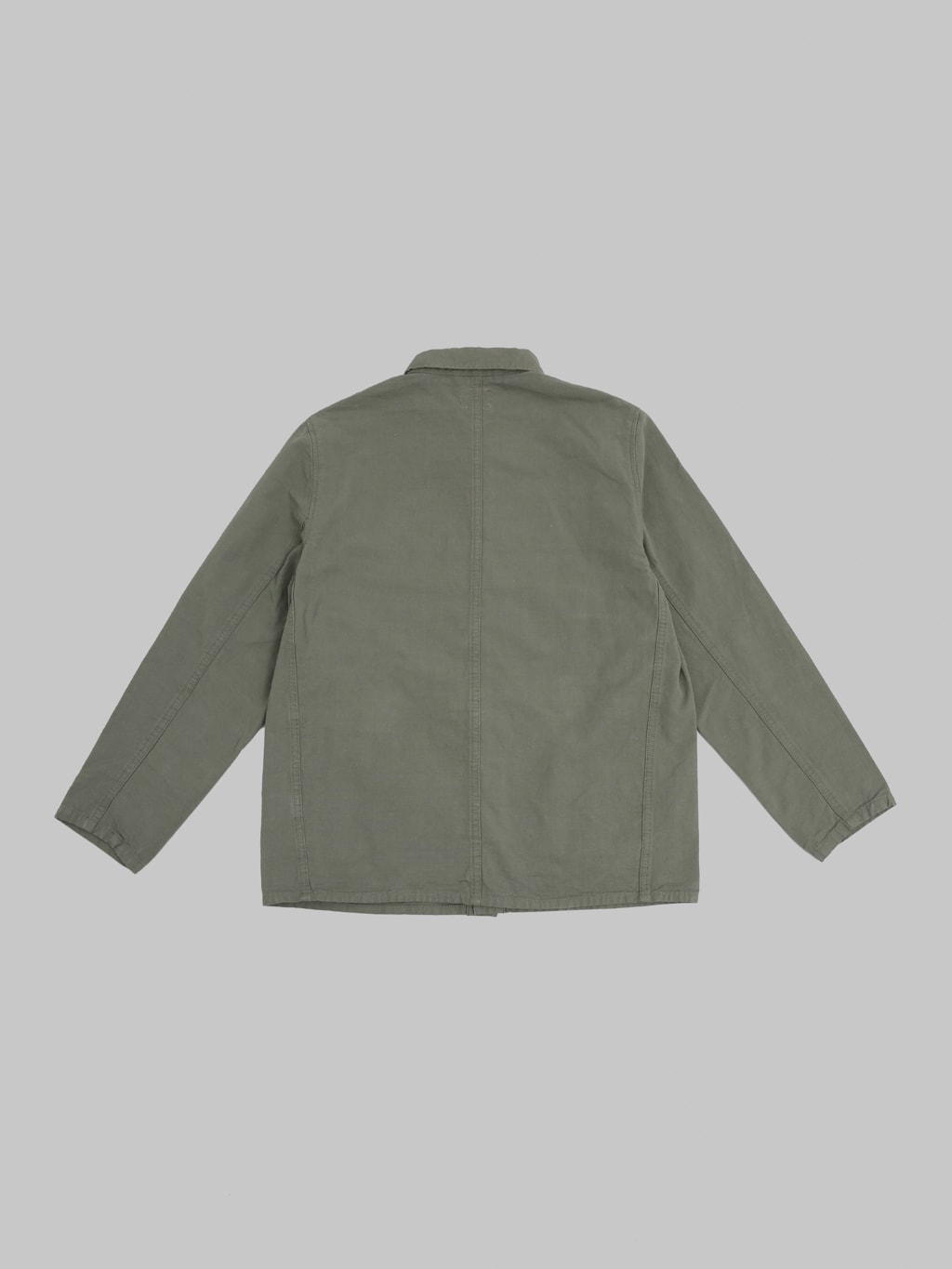 ONI Denim 03500 8GG Beta Chambray Green Gray 8oz Coverall back