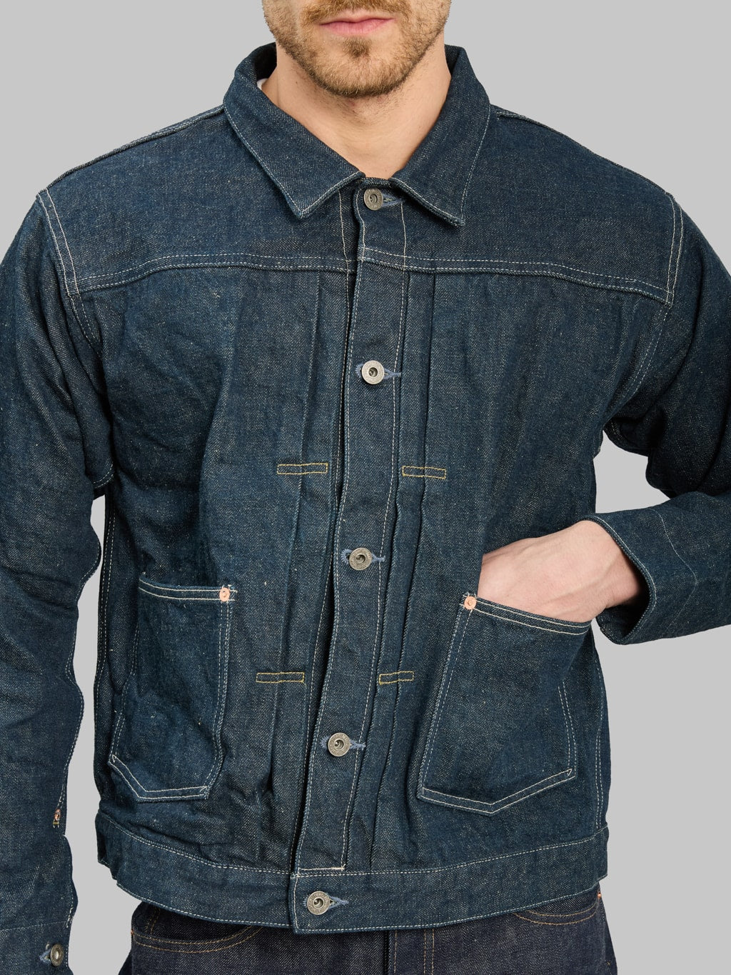 ONI Denim 03517 "Ishikawadai" 15oz Old Design Jacket