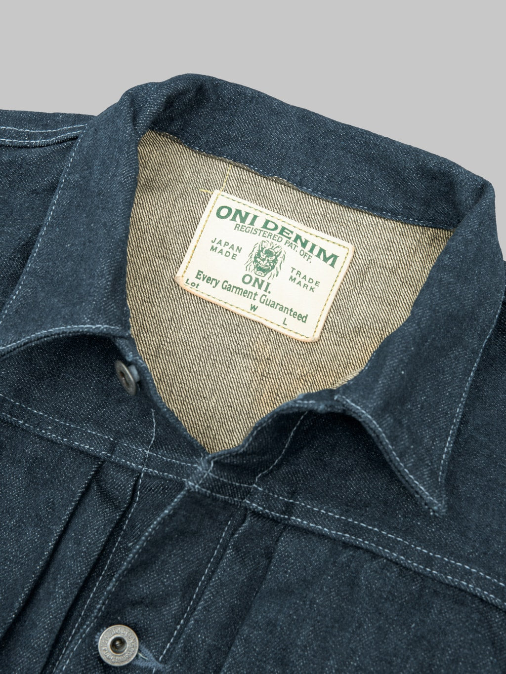 ONI Denim 03517 "Ishikawadai" 15oz Old Design Jacket