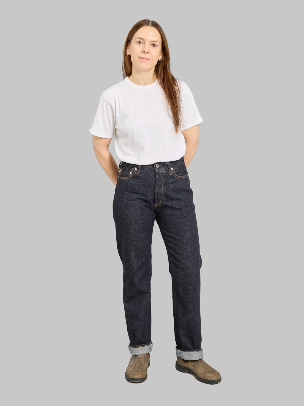 ONI DENIM ストレートデニム Lサイズ　バイカー　ウエスタン　アメカジ 鬼デニム デニムパンツ ONI Denim 16oz. 天然藍 鬼枷 レギュラー