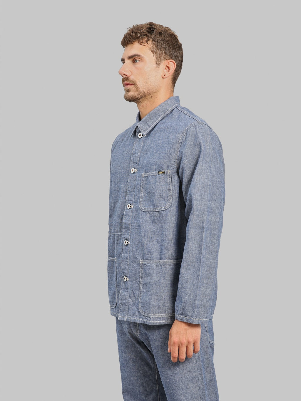 ONI Denim 03500-HCSV "Selvedge Chambray" 8oz Coverall