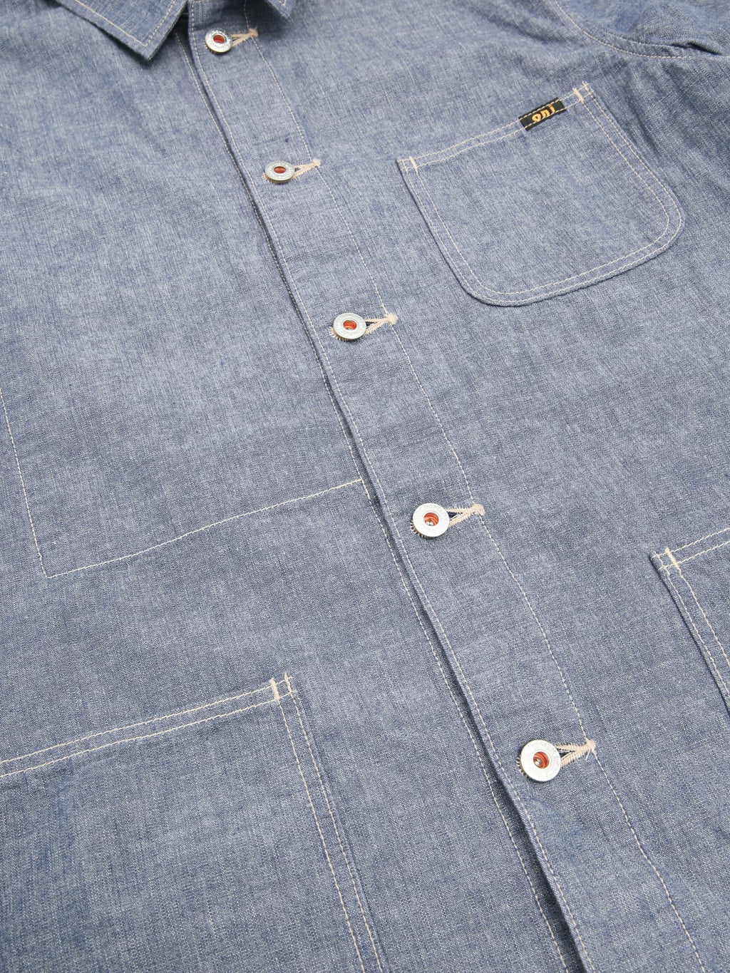 ONI Denim 03500-HCSV "Selvedge Chambray" 8oz Coverall