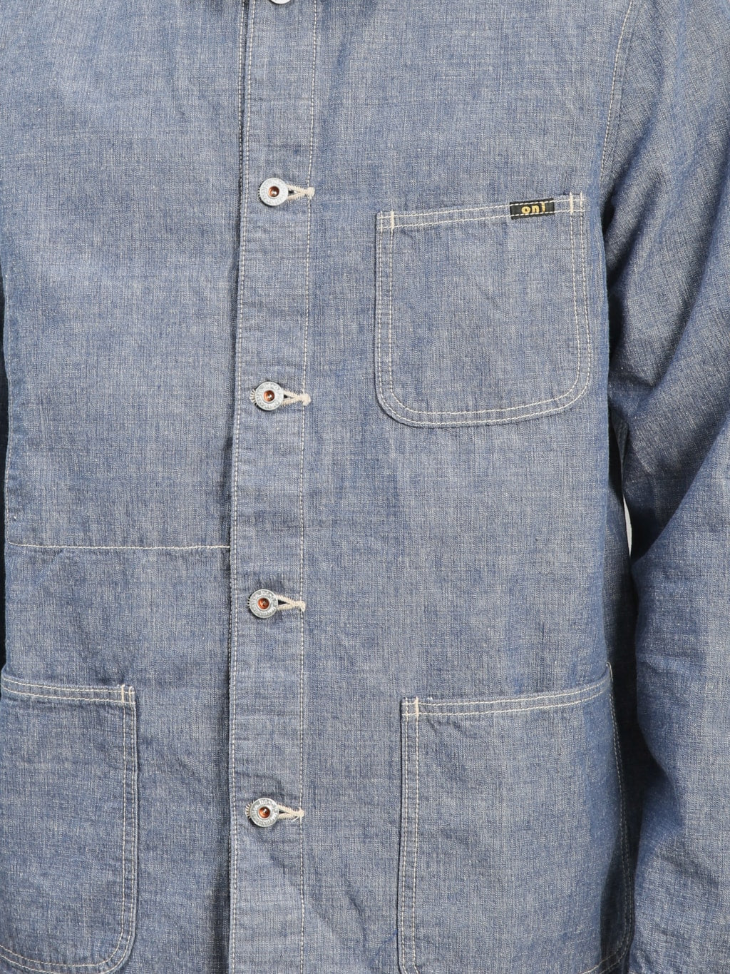 ONI Denim 03500-HCSV "Selvedge Chambray" 8oz Coverall