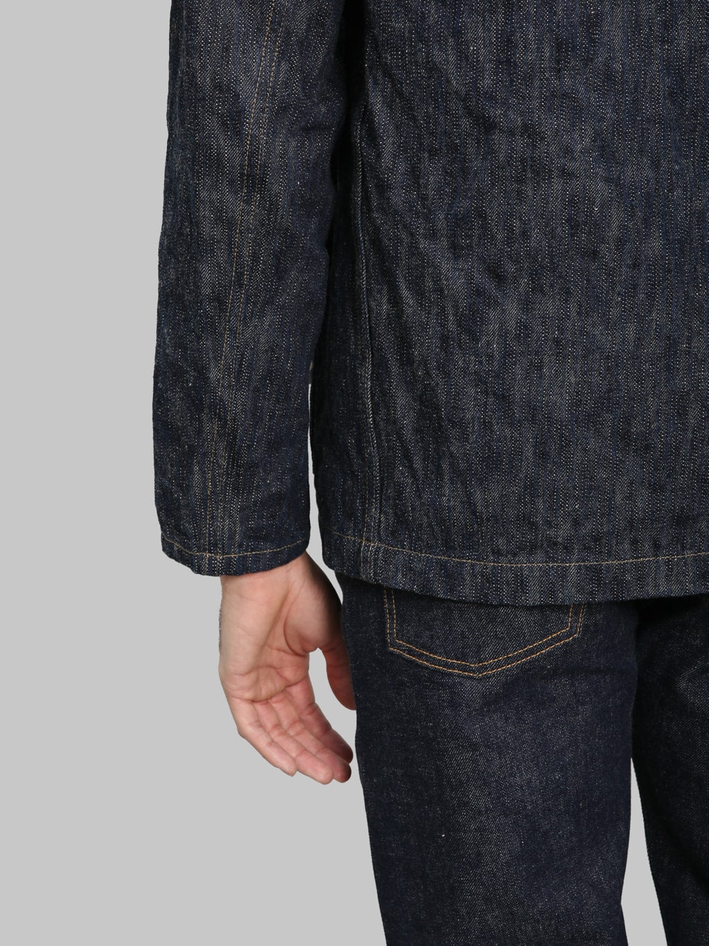 ONI 03502ZR "Kase" 16oz Natural Indigo Coverall