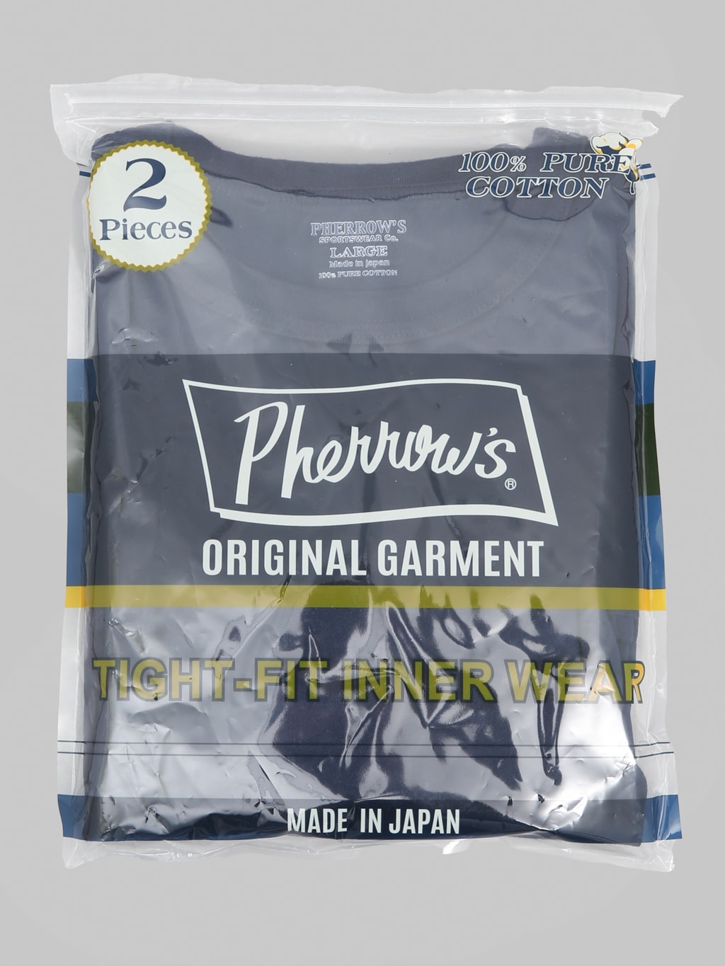 Pherrow's 2-Pack T-Shirt Navy