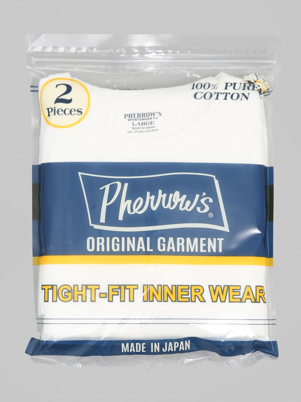 Pherrow's 2-Pack T-Shirt White
