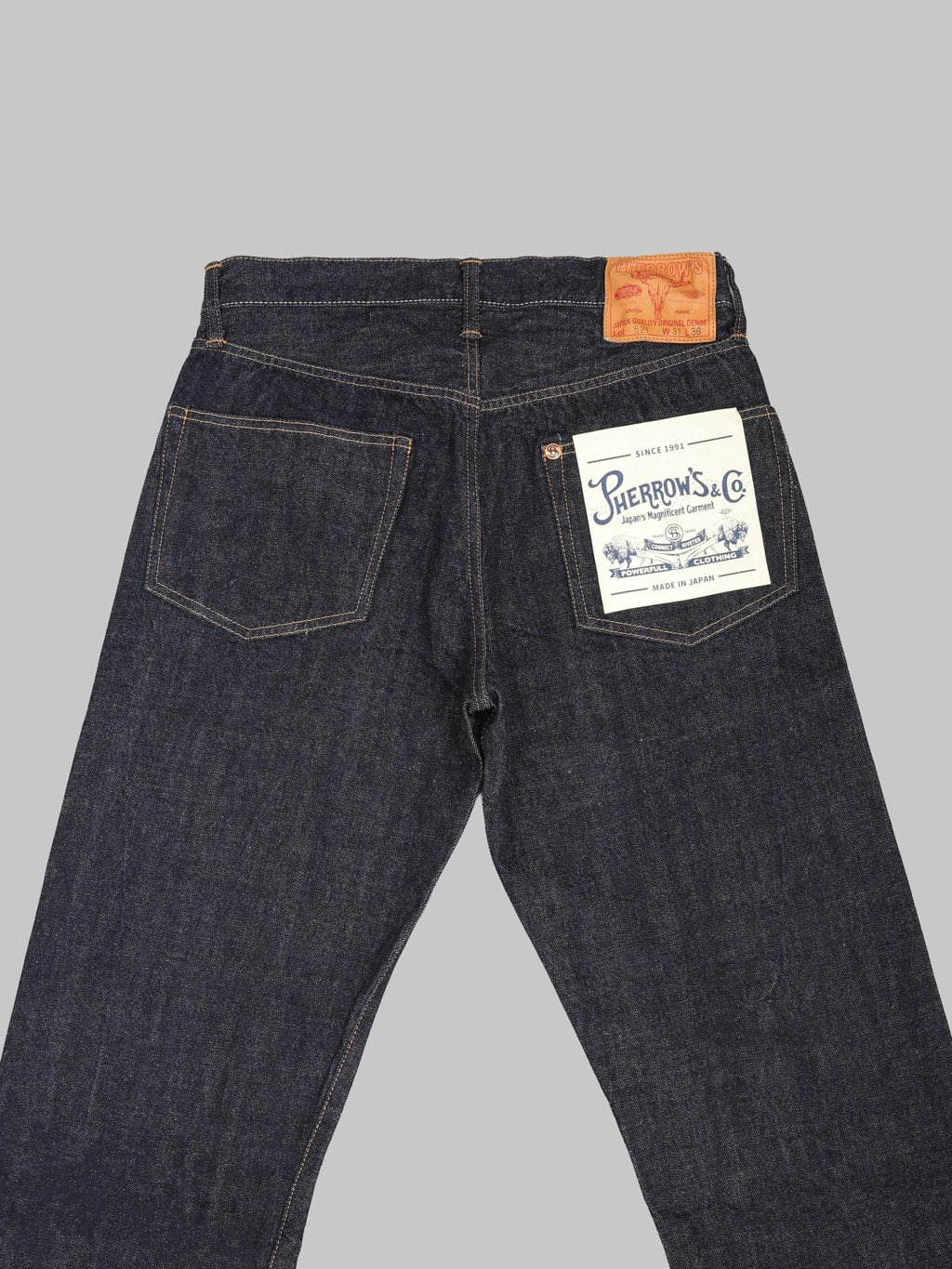 Pherrow's 521SW 13.5oz Regular Straight Jeans