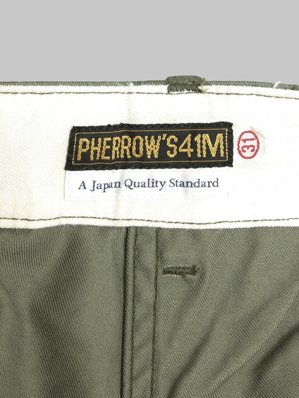 Pherrow's P41M Chino Olive - Redcast Heritage Co.