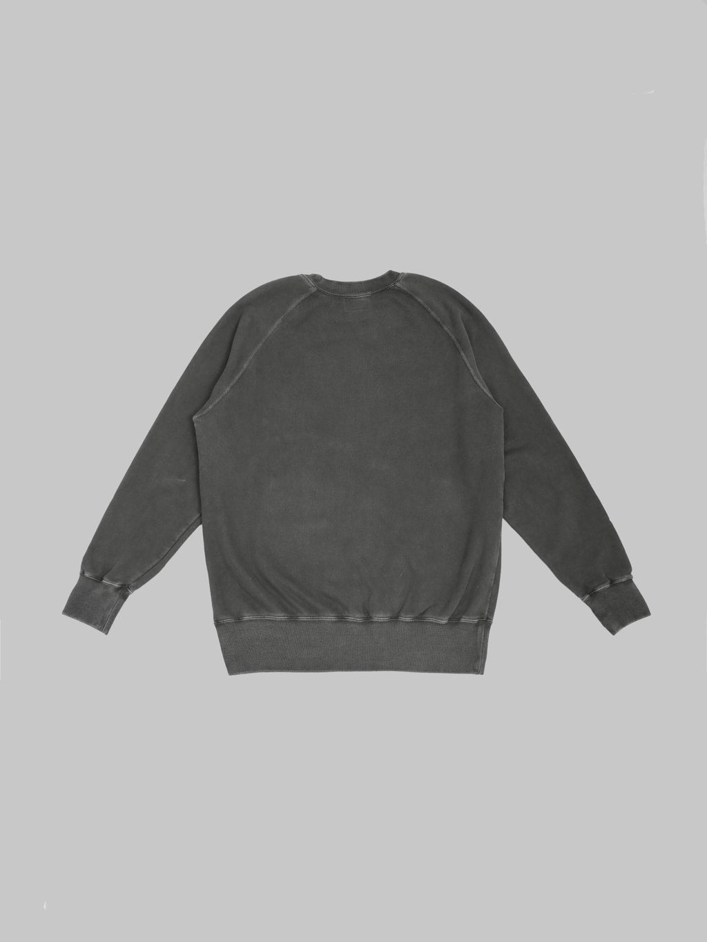Pherrow's 25W-PRS-P Raglan Sweatshirt Fade Black - Redcast Heritage Co.