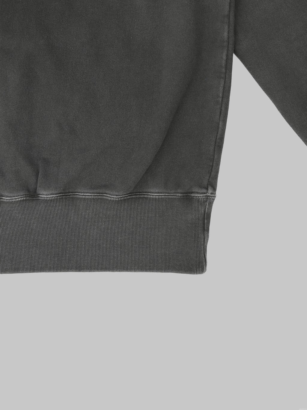 Pherrow's 25W-PRS-P Raglan Sweatshirt Fade Black - Redcast Heritage Co.