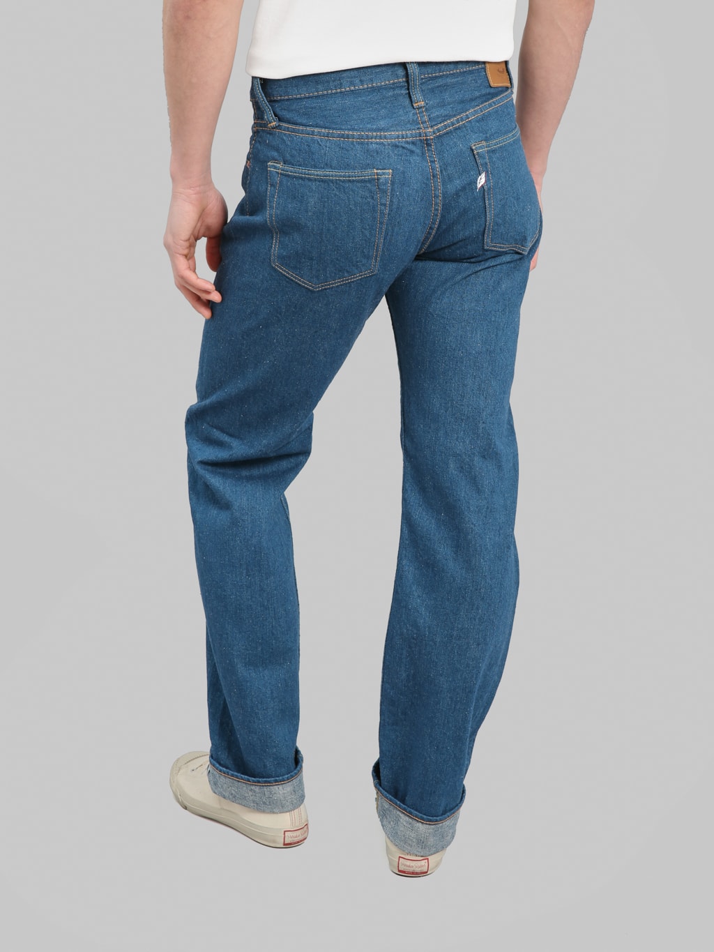 Pure Blue Japan GRE-003 "Greencast Indigo" 14oz Regular Straight Jeans - Redcast Heritage Co.