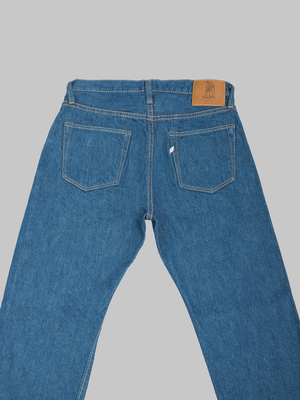 Pure Blue Japan GRE-003 "Greencast Indigo" 14oz Regular Straight Jeans - Redcast Heritage Co.
