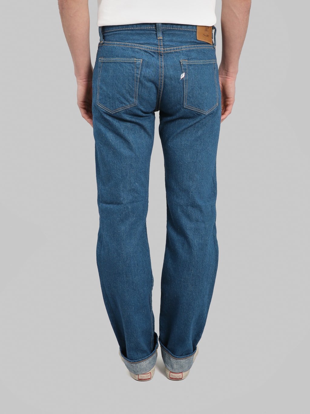 Pure Blue Japan GRE-003 "Greencast Indigo" 14oz Regular Straight Jeans - Redcast Heritage Co.