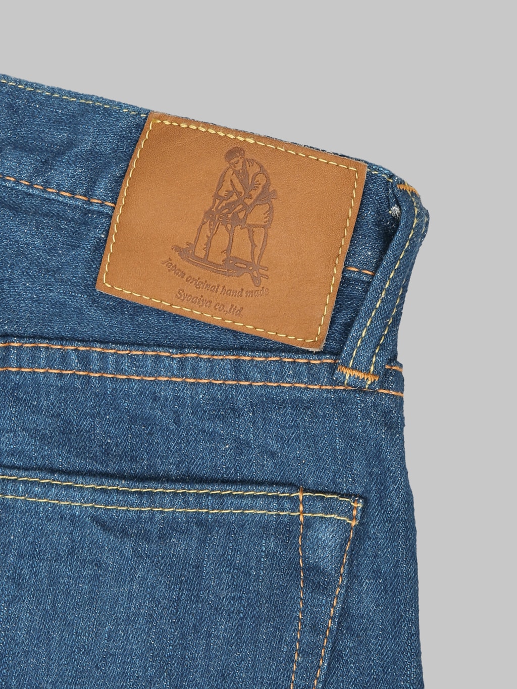 Pure Blue Japan GRE-003 "Greencast Indigo" 14oz Regular Straight Jeans - Redcast Heritage Co.