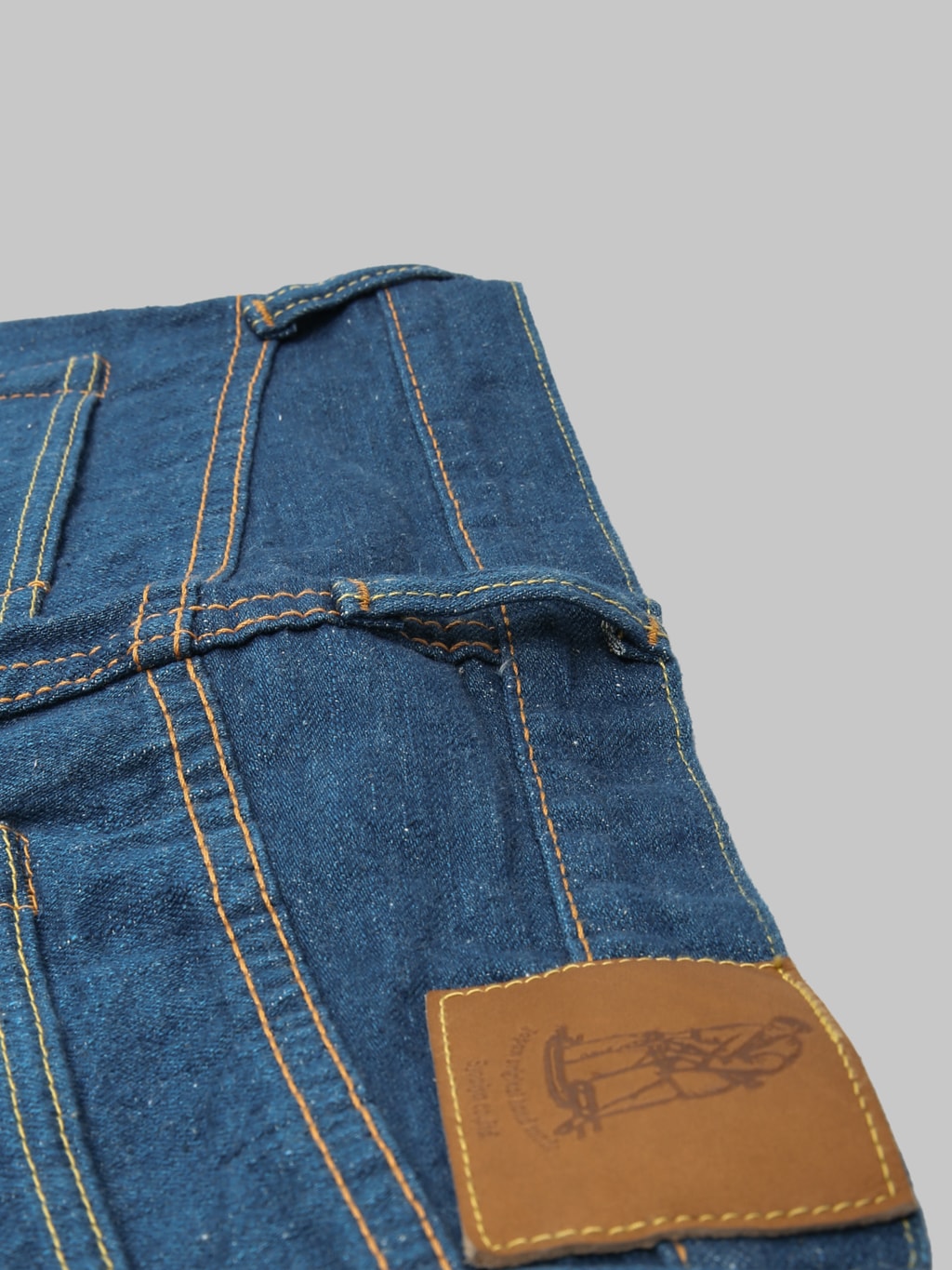 Pure Blue Japan GRE-003 "Greencast Indigo" 14oz Regular Straight Jeans - Redcast Heritage Co.