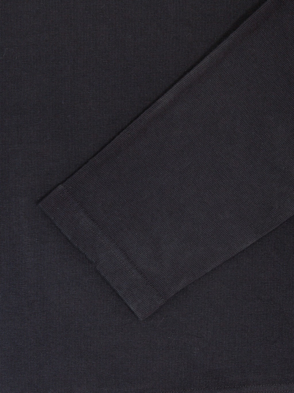 Pure Blue Japan 5413-IDBK 11oz Super Heavyweight Jersey Raglan Sweatshirt Indigo Black