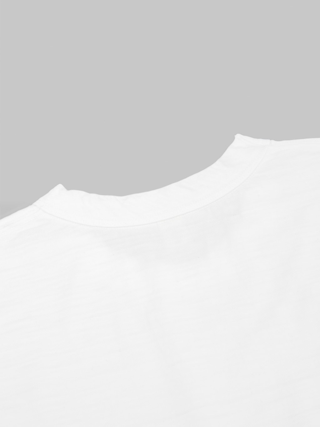 Pure Blue Japan SS-SLB-5011-WH 8oz Slub Jersey T-Shirt White