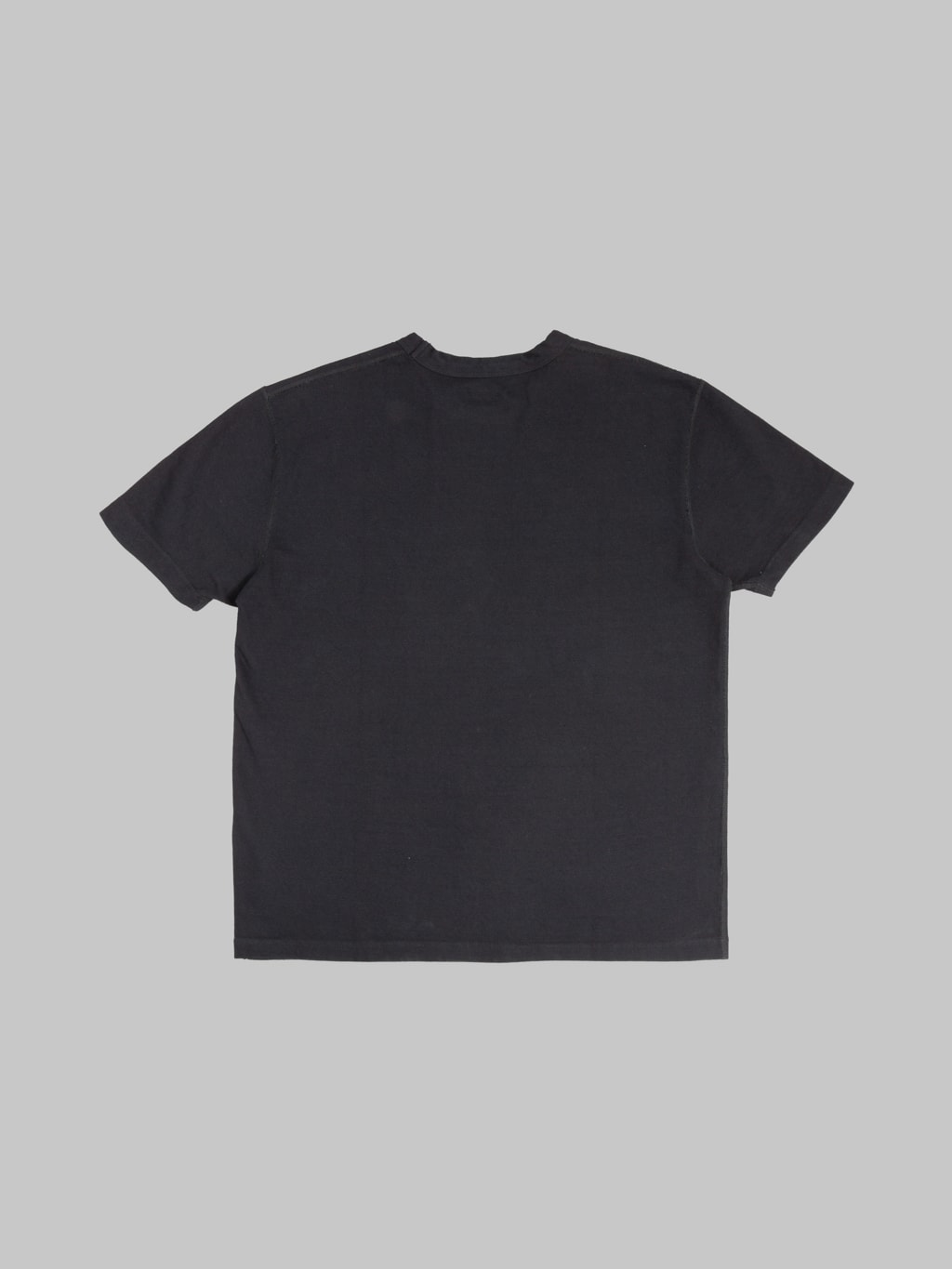 Pure Blue Japan 5412-IDBK 11oz Super Heavyweight Jersey T-Shirt Black Indigo