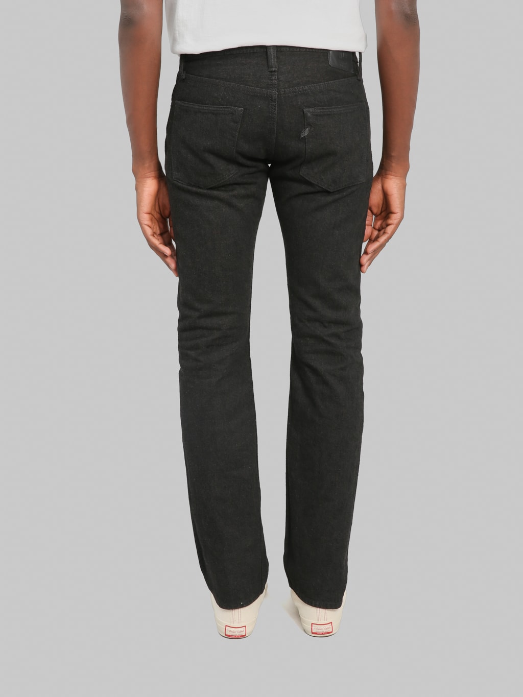Pure Blue Japan TCD-005-BR 14.5oz "Teacore Black x Brown" Slim Straight Jeans