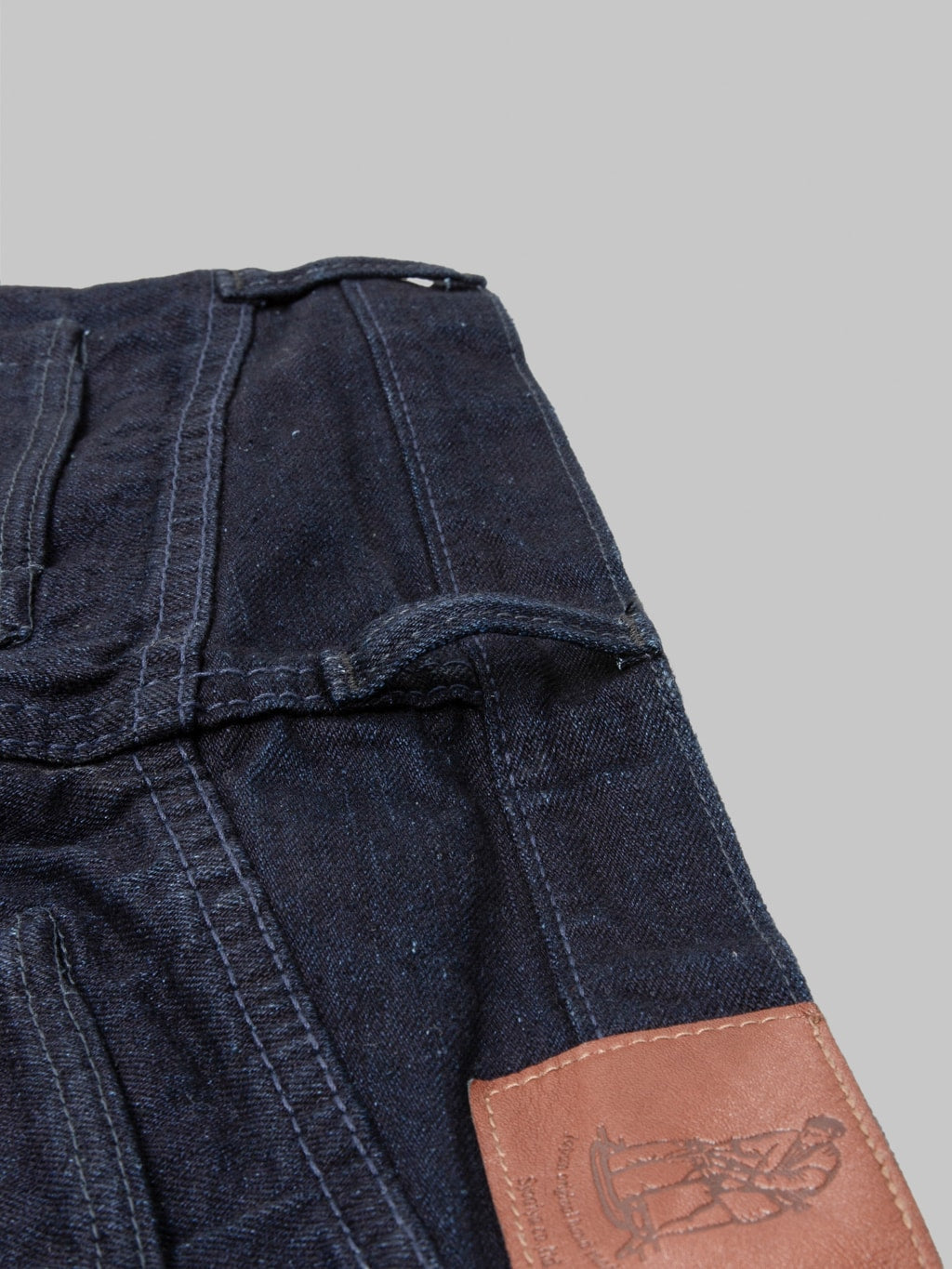 Pure Blue Japan XX-003-IDBK 14oz Indigo x Black Regular Straight Jeans