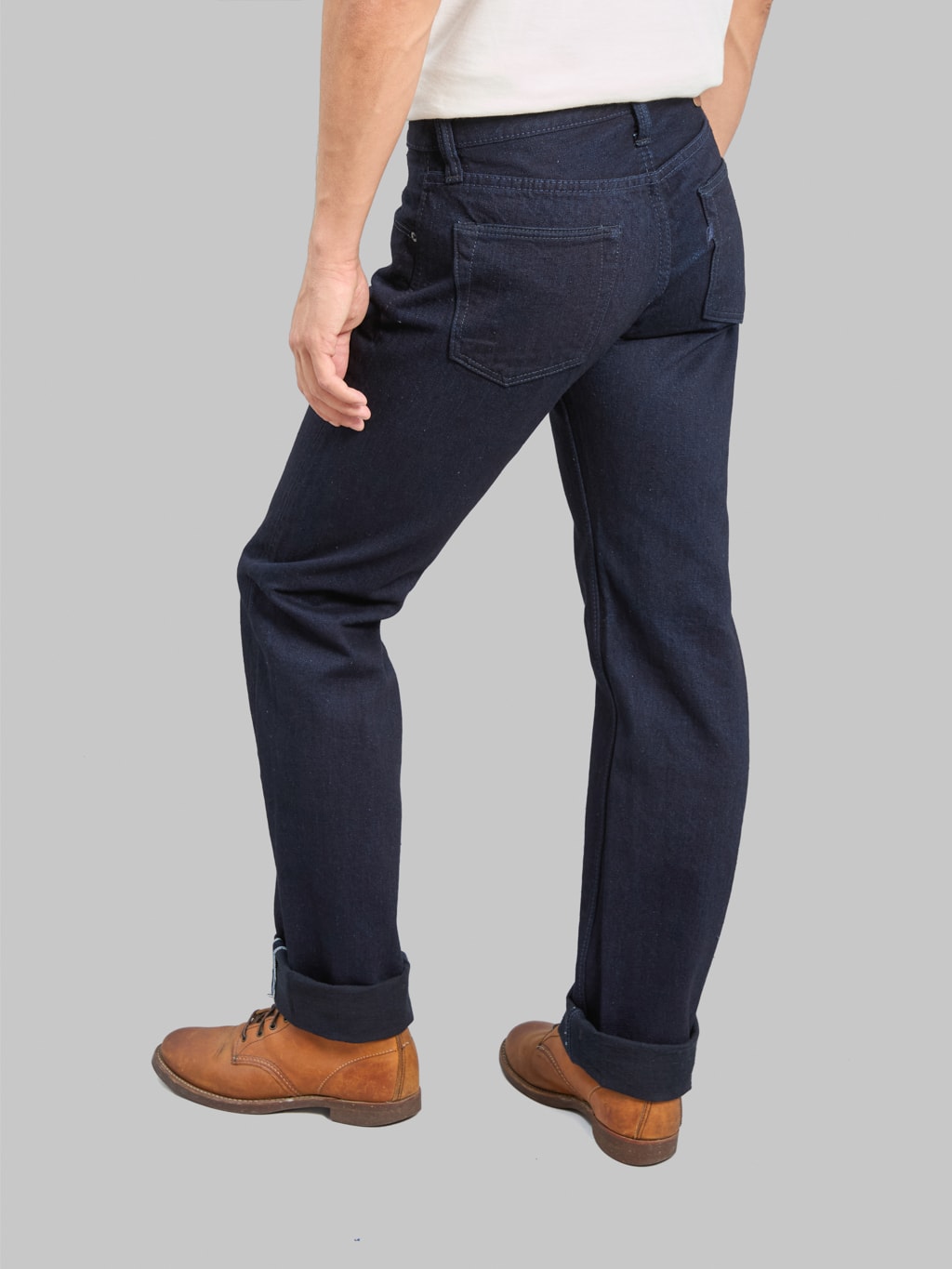 Pure Blue Japan XX-003-IDBK 14oz Indigo x Black Regular Straight Jeans