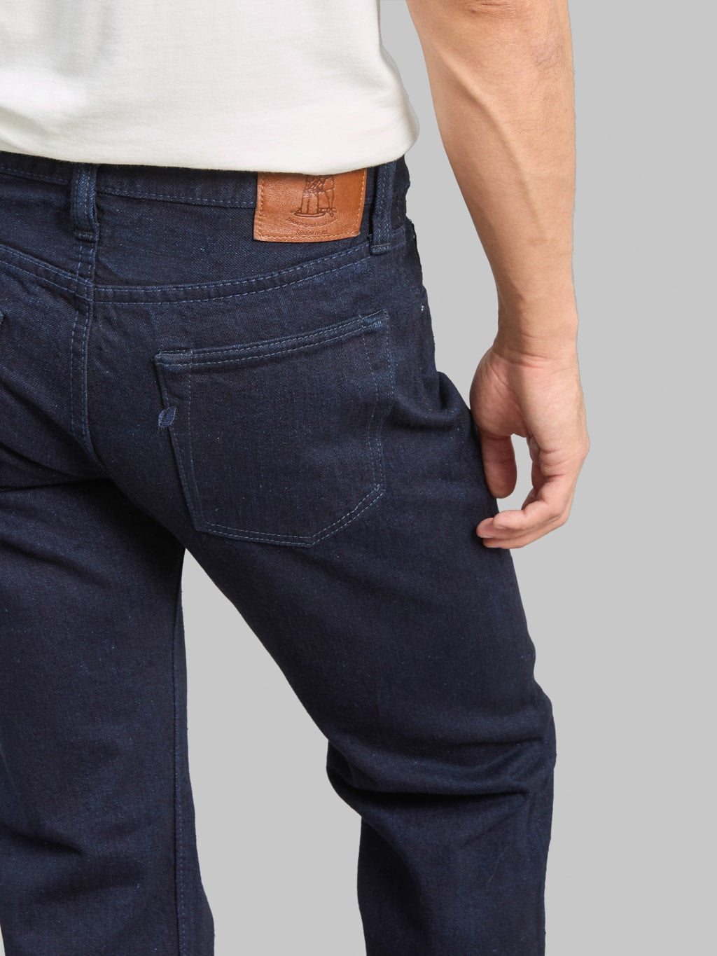 Pure Blue Japan XX-003-IDBK 14oz Indigo x Black Regular Straight Jeans