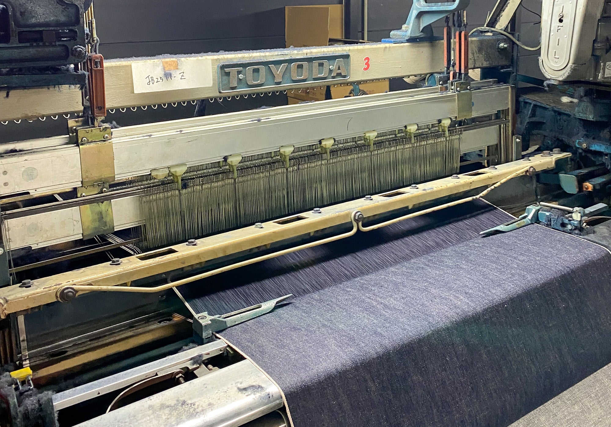 Redcast Heritage Japanese denim shuttle loom