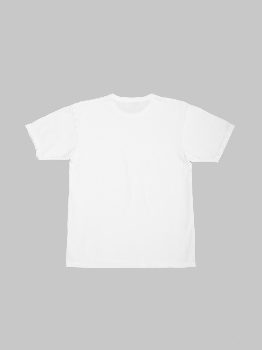 redcast heritage tsuri ami loopwheel heavy tshirt white 2pack wakayama