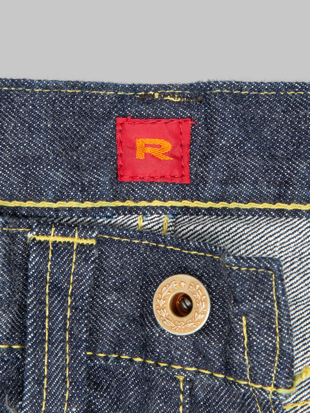 Resolute 714 WW2 Model Regular Straight Jeans interior tag