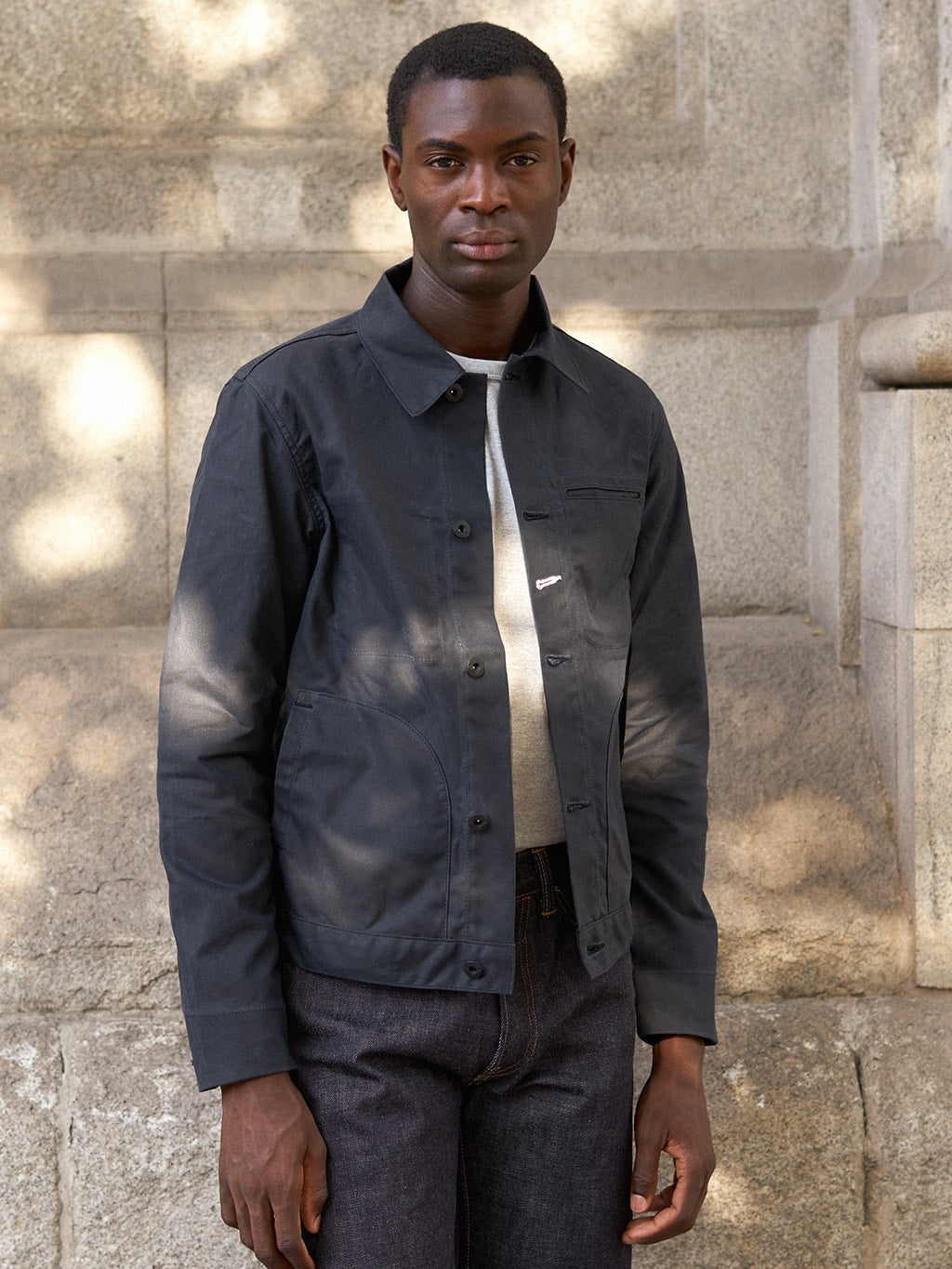 Rogue Territory Waxed Canvas Supply Jacket Black Ridgeline