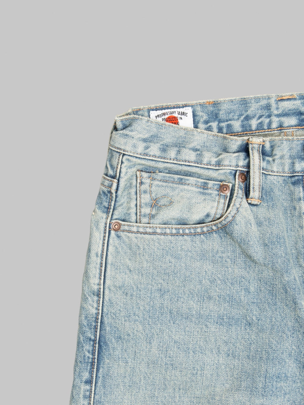 Rogue Territory 15oz Indigo Strider River Wash Jeans coin pocket