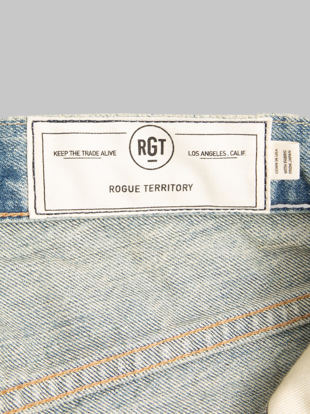 Rogue Territory 15oz Indigo Strider River Wash Jeans los angeles