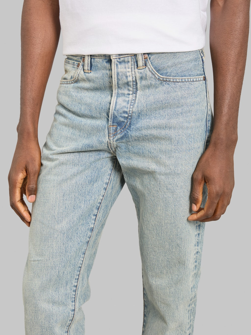 Rogue Territory 15oz Indigo Strider River Wash Jeans waist