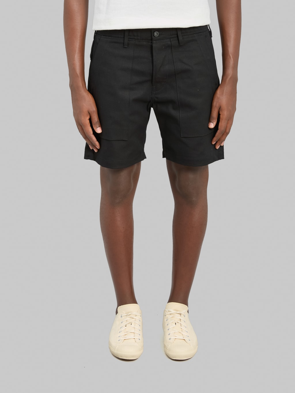 Rogue Territory Fatigue Shorts Black Canvas