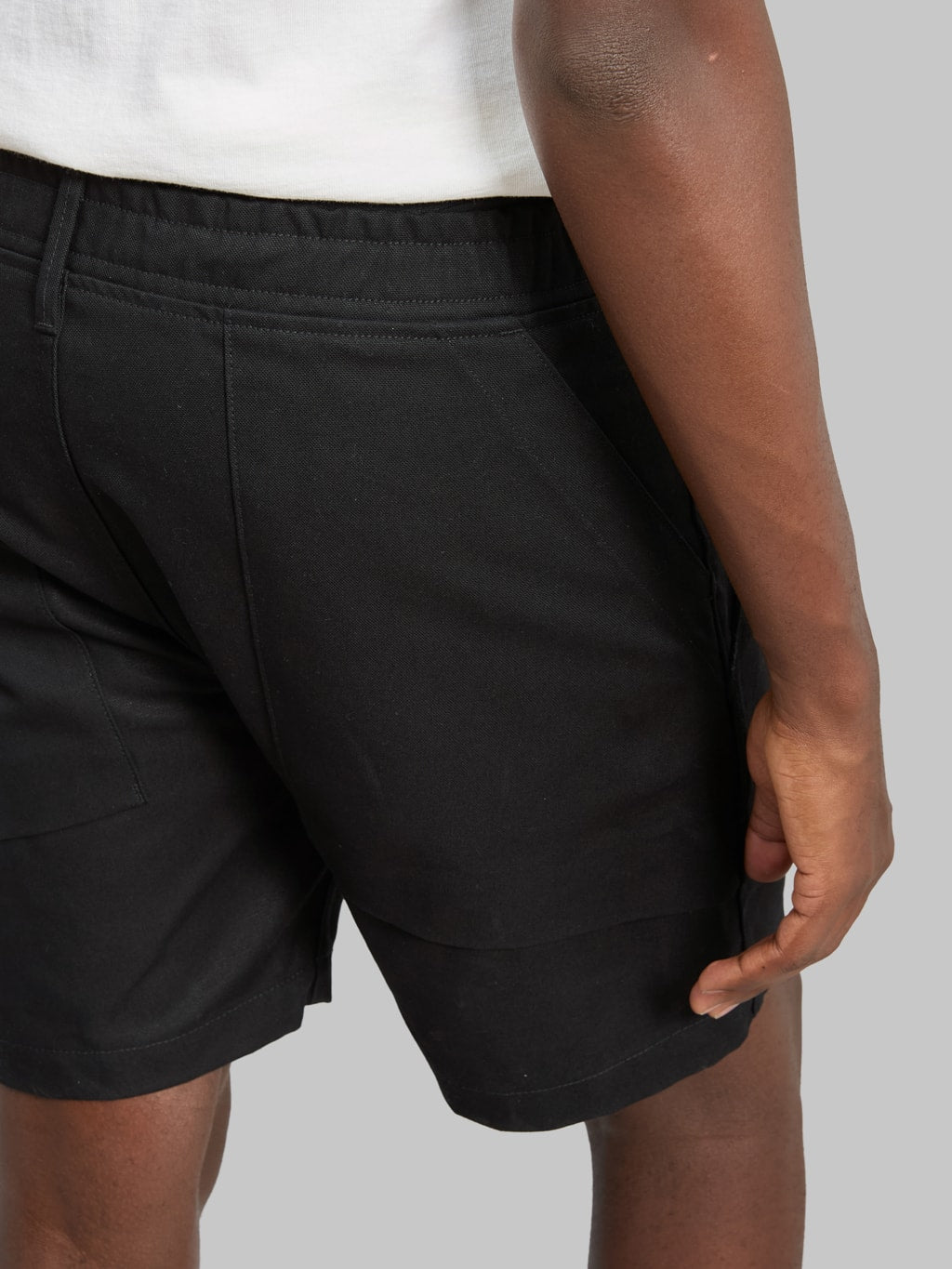 Rogue Territory Fatigue Shorts Black Canvas