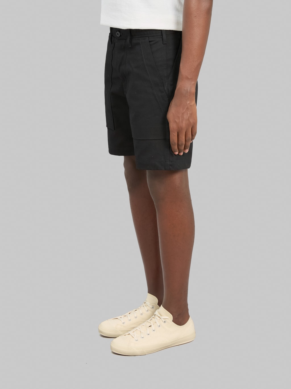 Rogue Territory Fatigue Shorts Black Canvas
