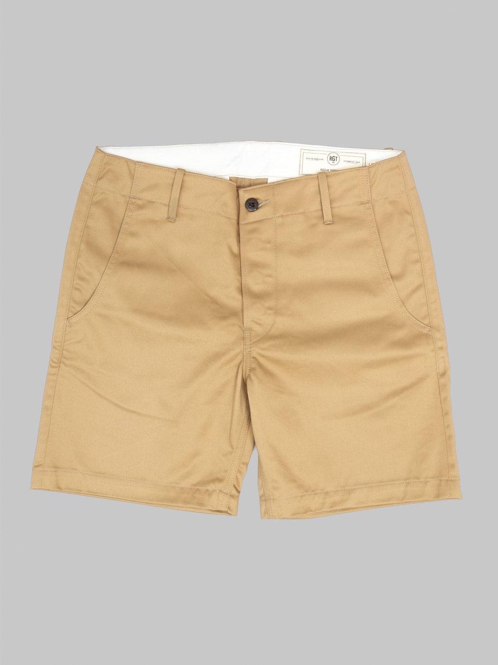 Rogue Territory Infantry Shorts 9oz Bronze Selvedge