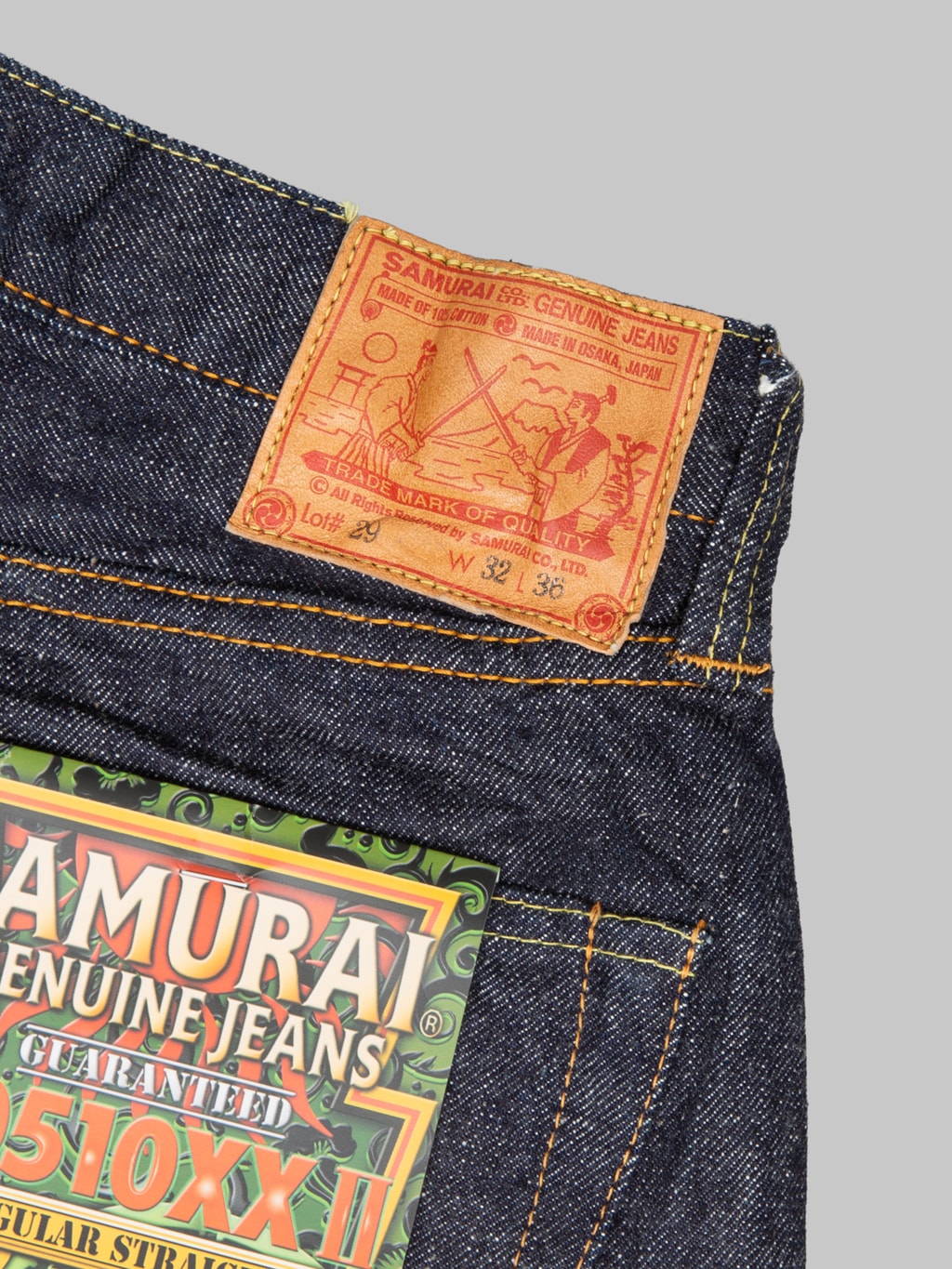 Samurai Jeans S0510XXII 15oz "Otokogi" Regular Straight Jeans