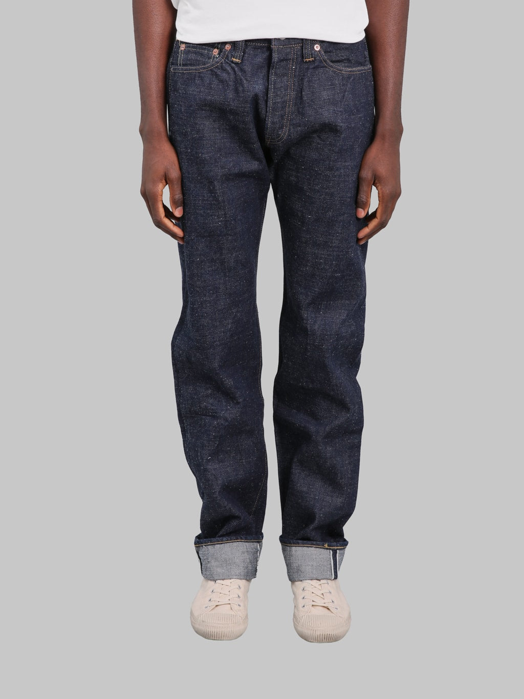 Samurai Jeans S510HXII Samurai Cotton GL3 Straight Jeans front rise