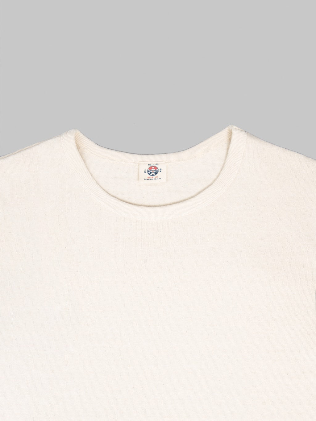 Samurai Jeans SJST-TW01 15.7oz Extra Heavy T-Shirt White