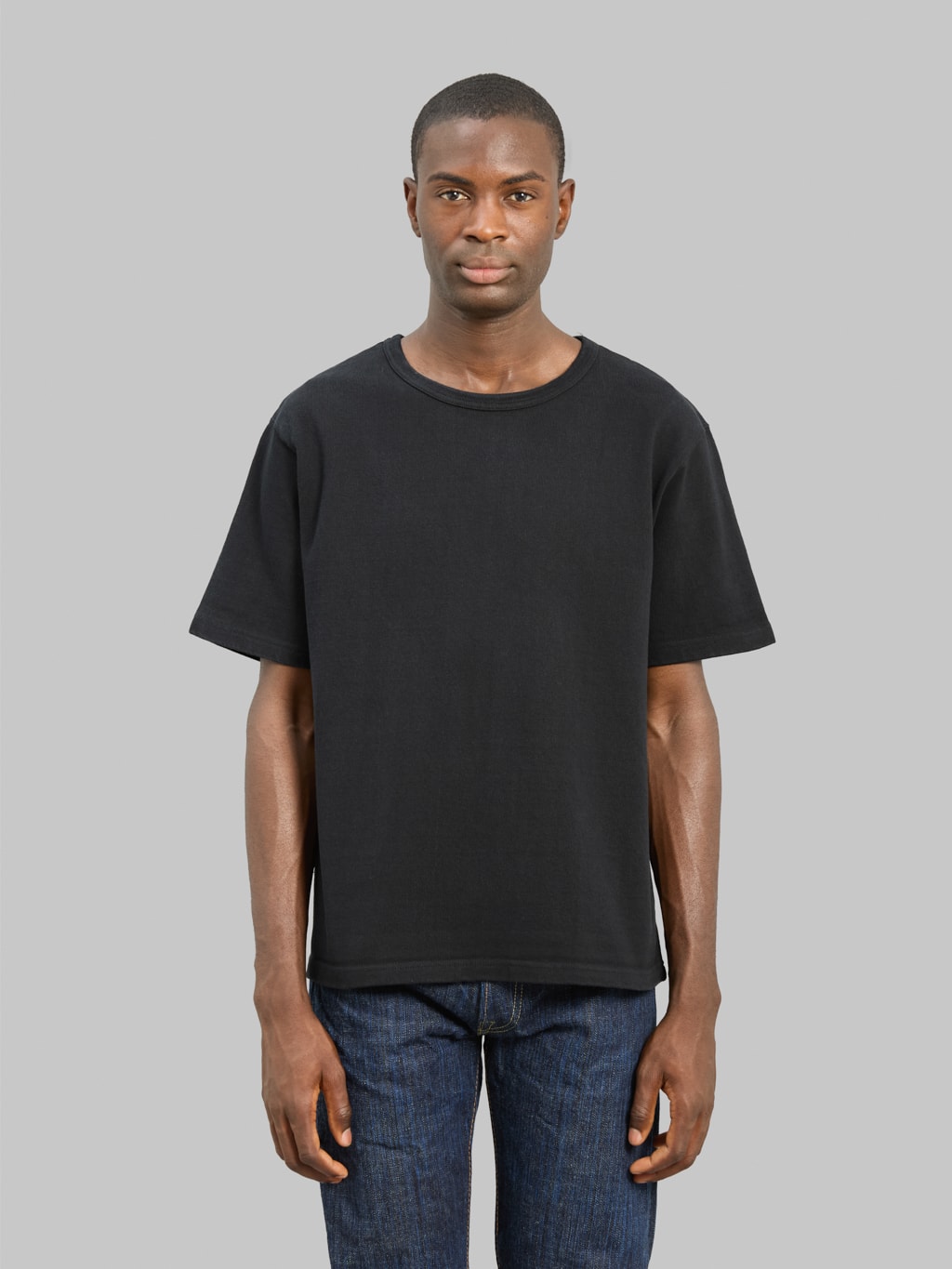 Samurai Jeans SJST-TW01 15.7oz Extra Heavy T-Shirt Black