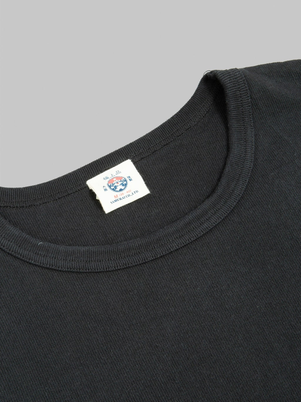 Samurai Jeans SJST-TW01 15.7oz Extra Heavy T-Shirt Black