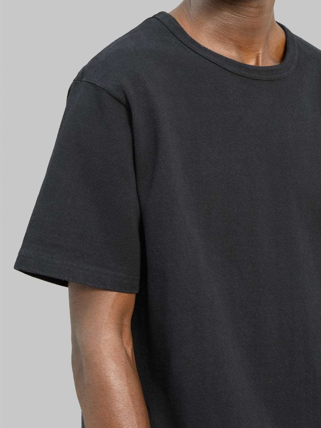 Samurai Jeans SJST-TW01 15.7oz Extra Heavy T-Shirt Black