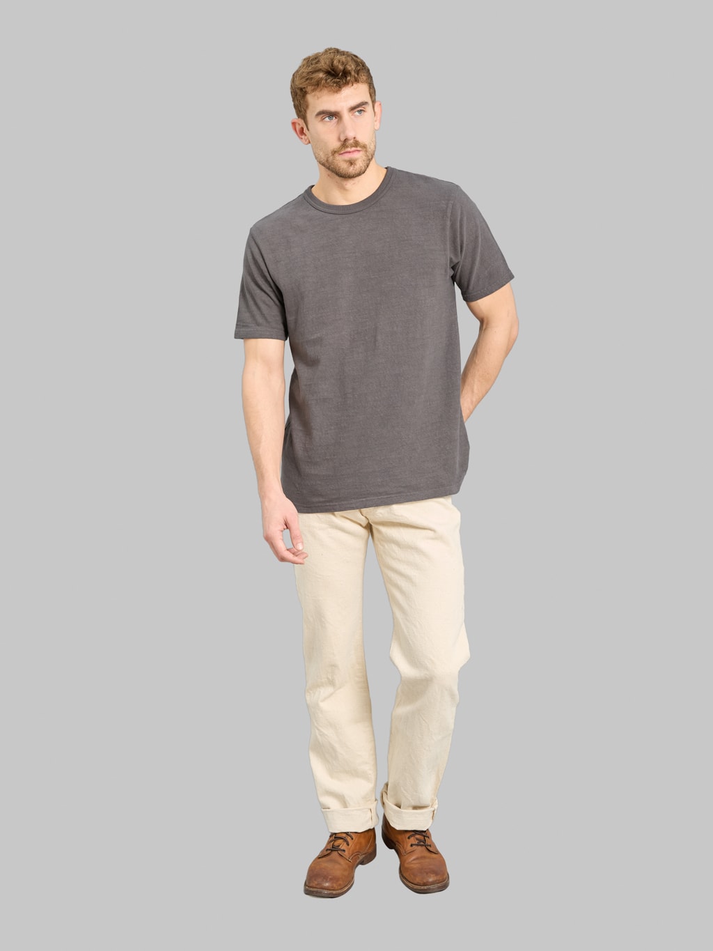 Samurai Jeans S510SC-KI Japanese Cotton Ecru 18oz Regular Straight Jeans